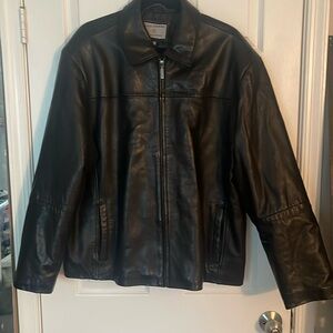 Boston harbour leather jacket
